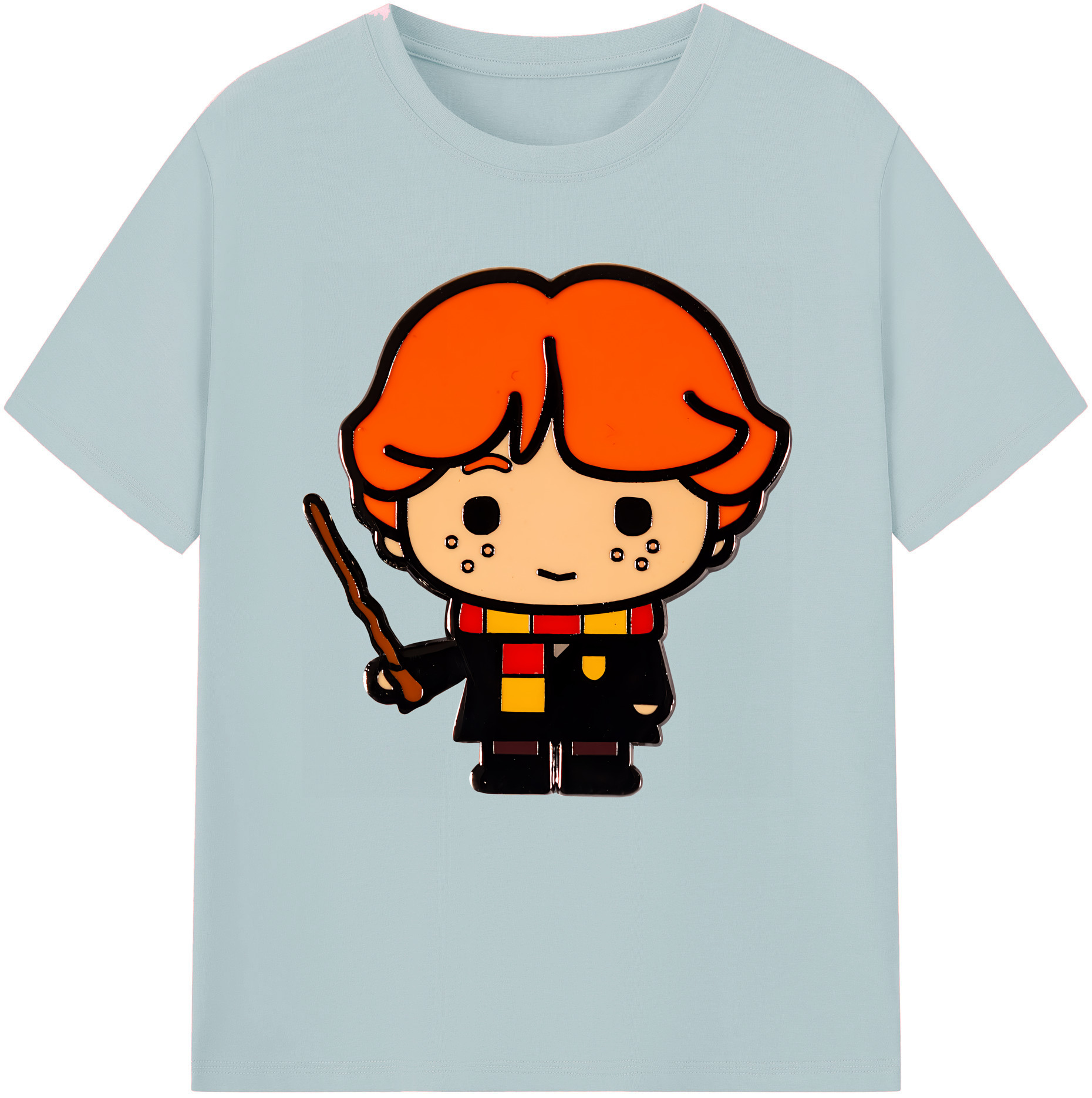 （画像用） Harry Potter ハリー・ポッターシリーズ 綿100％半袖Tシャツ（フロントプリント）